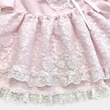 Load image into Gallery viewer, Vintage Sweet Treats Lace Pastel Pink Dress 6-9M (70cm)
