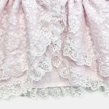 Load image into Gallery viewer, Vintage Sweet Treats Lace Pastel Pink Dress 6-9M (70cm)
