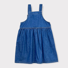 Load image into Gallery viewer, Vintage Rama of USA Denim Overall Dress M(2/3T) 90-95cm
