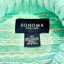 Load image into Gallery viewer, Vintage Sonoma Heart Nordic Knit Turtleneck Sweater 4T (100cm)
