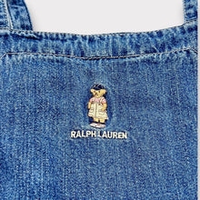 Load image into Gallery viewer, Y2K Ralph Lauren Bear Denim Dress 6X (120-130cm)
