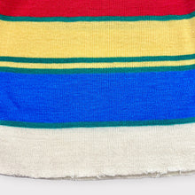 Load image into Gallery viewer, Vintage Rainbow Striped Flair Sleeve Knit 6/ (120cm)
