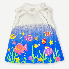 Load image into Gallery viewer, Vintage Health-Tex Tropical Ocean Fish Tanktop T-shirts 3T
