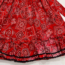 Load image into Gallery viewer, Vintage Martha’s Miniatures Bandana Design Maxi Dress Approx 12-18M
