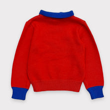 Load image into Gallery viewer, Vintage Oshkosh B’gosh Collar Sweater Red 5T (3/4T)  95-100cm
