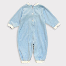 Load image into Gallery viewer, Vintage Carter’s Bib Jumpsuit Patel Blue 6M
