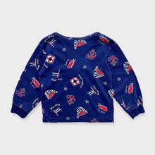 Load image into Gallery viewer, Vintage Health-Tex Nautical Sailor Long Sleeve T-shirts 3-4T (95-100cm)
