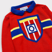 Load image into Gallery viewer, Vintage Oshkosh B’gosh Collar Sweater Red 5T (3/4T)  95-100cm
