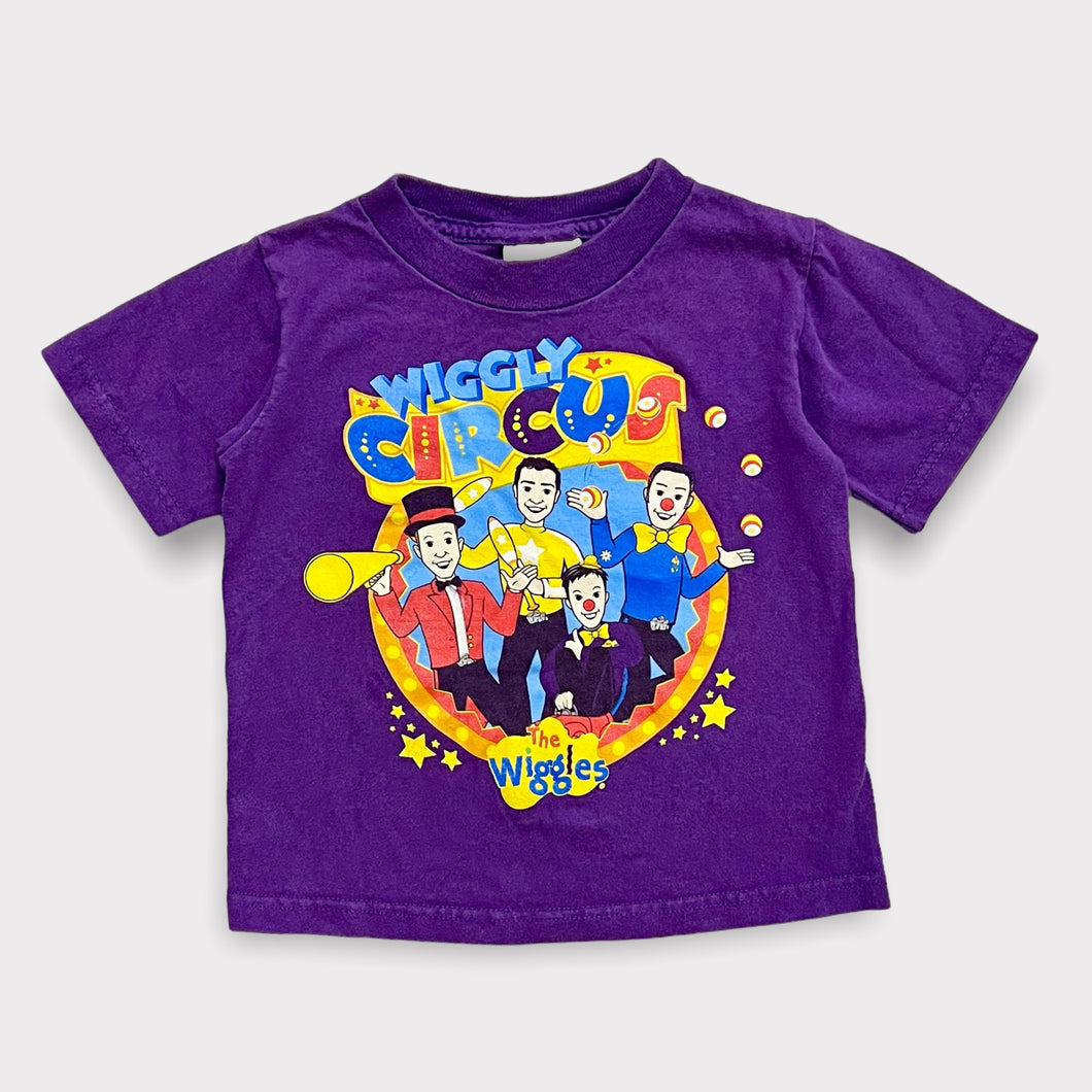 The Wiggles “Wiggly Circus” Live Concert T-shirts Purple 3T (95cm)