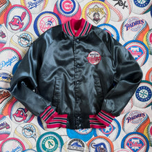 画像をギャラリービューアに読み込む, Vintage Chalk Line MLB Minnesota Twins Baseball Satin Jacket 10/12 (130-140cm)
