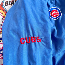 画像をギャラリービューアに読み込む, Vintage MLB Chicago Cubs Nylon Baseball Pull Over 7 (130cm)
