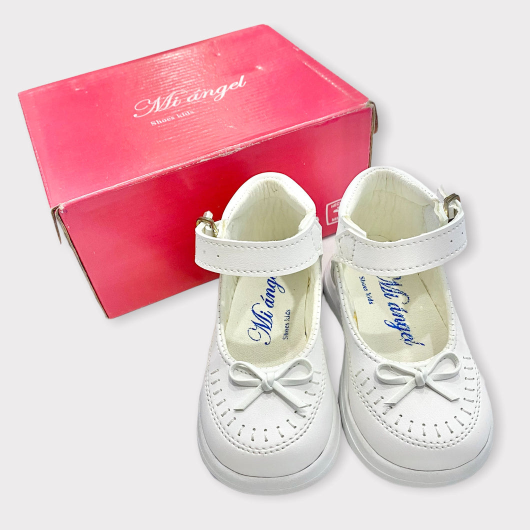 New/Deadstock Vintage Mi Angel Mary Jane Shoes White