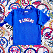 Load image into Gallery viewer, MLB Lee×Texas Rangers T-shirts Blue 3T (95cm)
