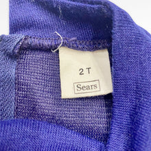 Load image into Gallery viewer, Vintage Sears Retro Turtleneck Knit Rompers 2T
