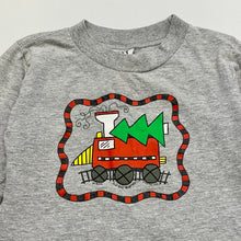 Load image into Gallery viewer, Miss Tee V-us Train&amp; Christmas Tree Print Long Sleeve T-shirts 3T
