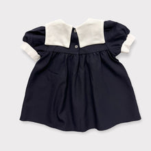 Load image into Gallery viewer, Vintage Stepping Stones Nautical Sailor Dress Approx 12-18M (75-80cm0
