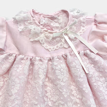 Load image into Gallery viewer, Vintage Sweet Treats Lace Pastel Pink Dress 6-9M (70cm)
