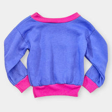 Load image into Gallery viewer, Vintage Spencer’s Star Neon Purple/Pink Sweatshirts 4 (Approx 2T) 80-90cm
