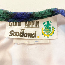 Load image into Gallery viewer, Vintage Glen Appin of Scotland Tartan Apron Dress 4yrs
