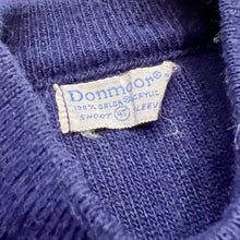 Load image into Gallery viewer, Vintage Donmoor Striped Knit Shirts Navy Blue 2/3T (90-95cm)
