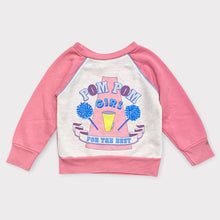 Load image into Gallery viewer, Vintage Spencer’s  Pom Pom Girl Sweatshirt 3T(2T)
