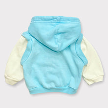 画像をギャラリービューアに読み込む, Vintage Jog Togs Giraffe Patch Pastel Blue Hoodie Sweatshirts Newborn
