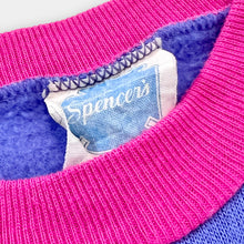 Load image into Gallery viewer, Vintage Spencer’s Star Neon Purple/Pink Sweatshirts 4 (Approx 2T) 80-90cm
