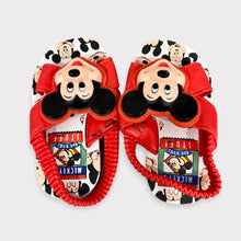 Load image into Gallery viewer, Vintage Walt Disney Mickey Mouse Strap Flip Flop Size 5
