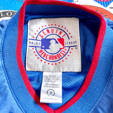 画像をギャラリービューアに読み込む, Vintage MLB Chicago Cubs Nylon Baseball Pull Over 7 (130cm)
