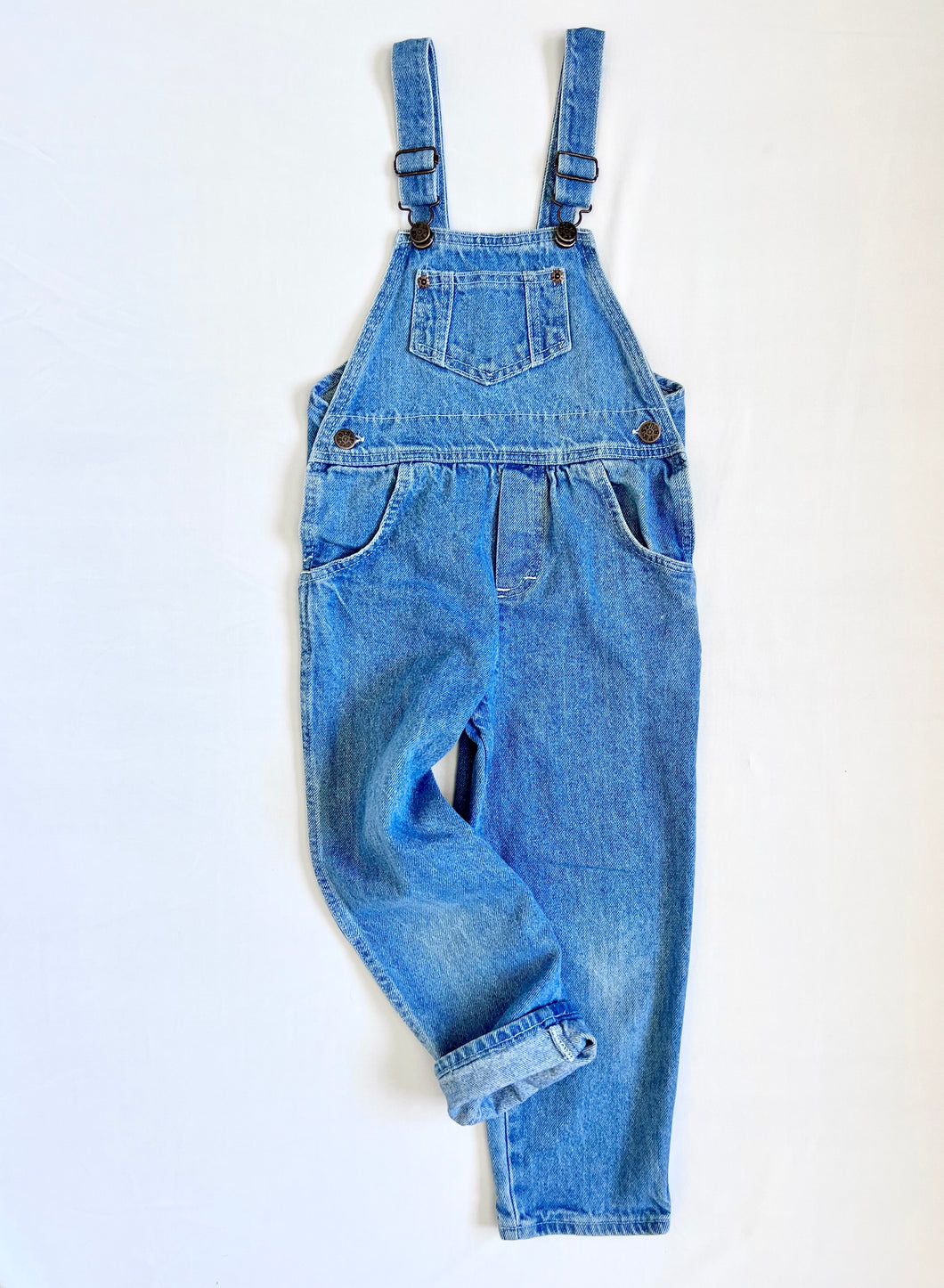 Vintage PK Blues Light Washed Denim Overall 6 (120-125cm)