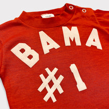 Load image into Gallery viewer, Vintage Sears BAMA #1 BRANDON Red Long Sleeve Shirts 3-9M
